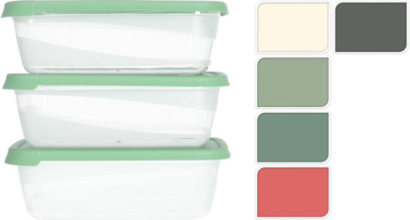 Voorraaddoos set 3-delig - 1200ml