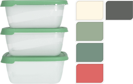 Voorraaddoos set 3-delig - 900ml