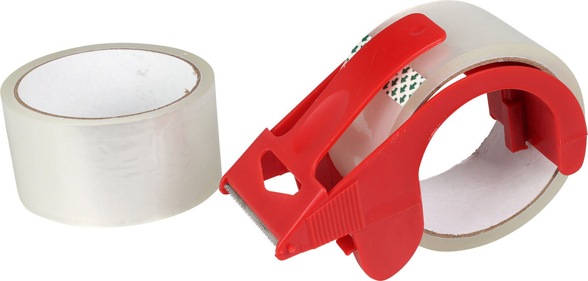 Verpakkingstape dispenser inclusief tape