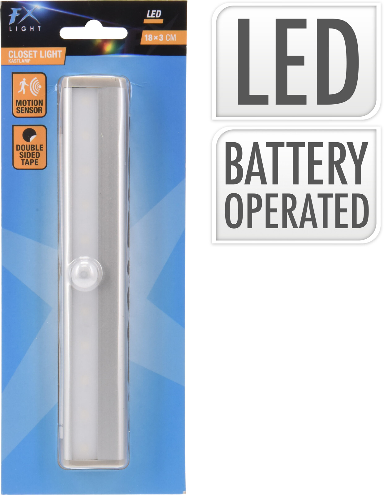 Kastlamp LED met sensor