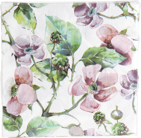Servetten 33x33cm 16 stuks - Flower 1