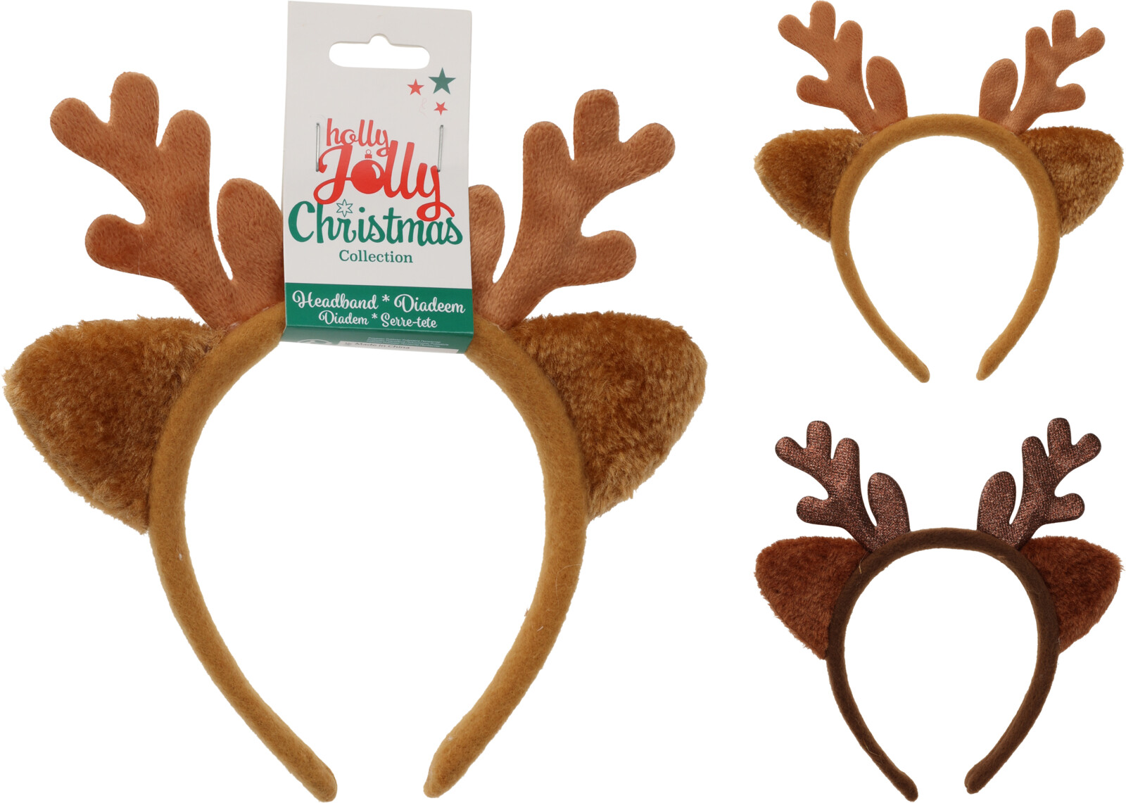 Diadeem Rendier 20cm assorti