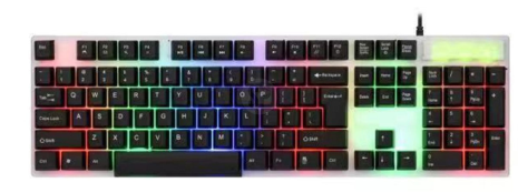 Computer game toetsenbord met licht