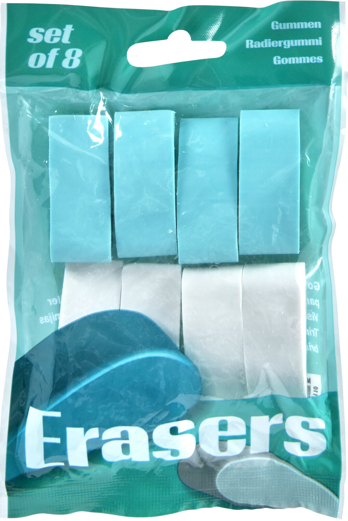 Gummen in zak set 8 stuks assorti