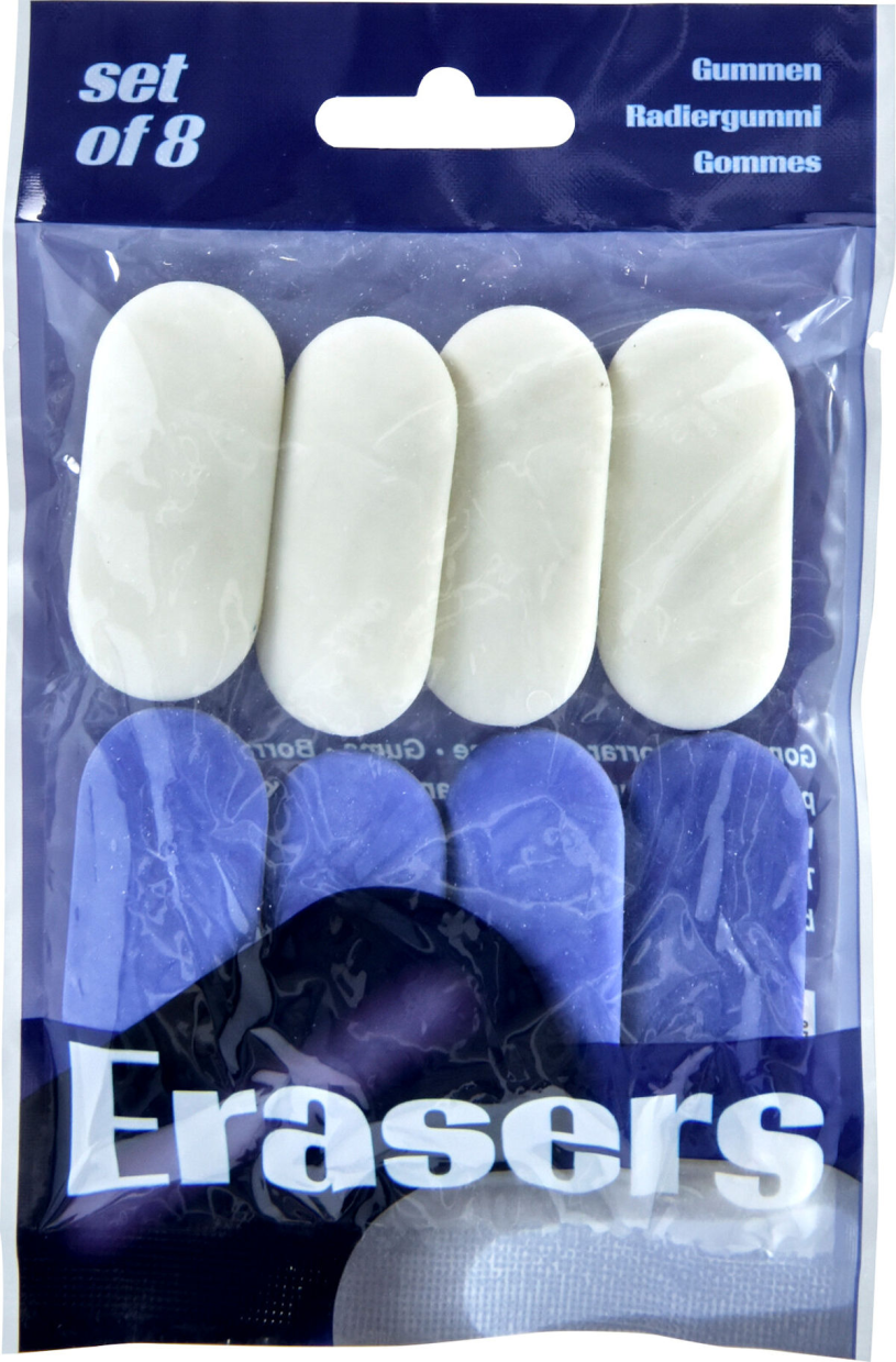 Gummen in zak set 8 stuks assorti