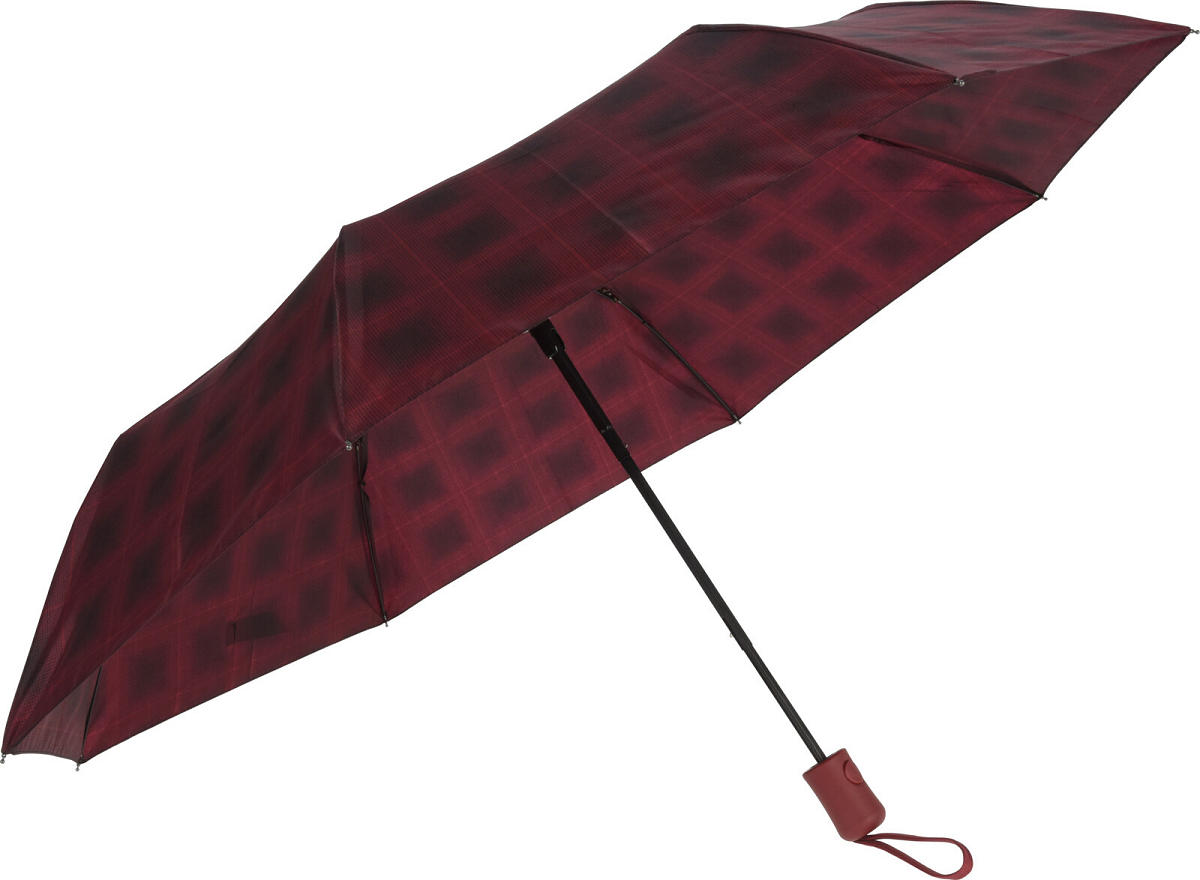 Paraplu vouwbaar 99cmx57cm geruit assorti