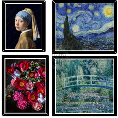 Diamond Painting set 40x50cm met lijst assorti