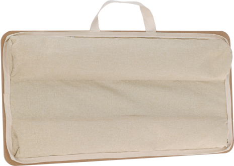 Laptop tray met kussen 575x305x40mm - bruin