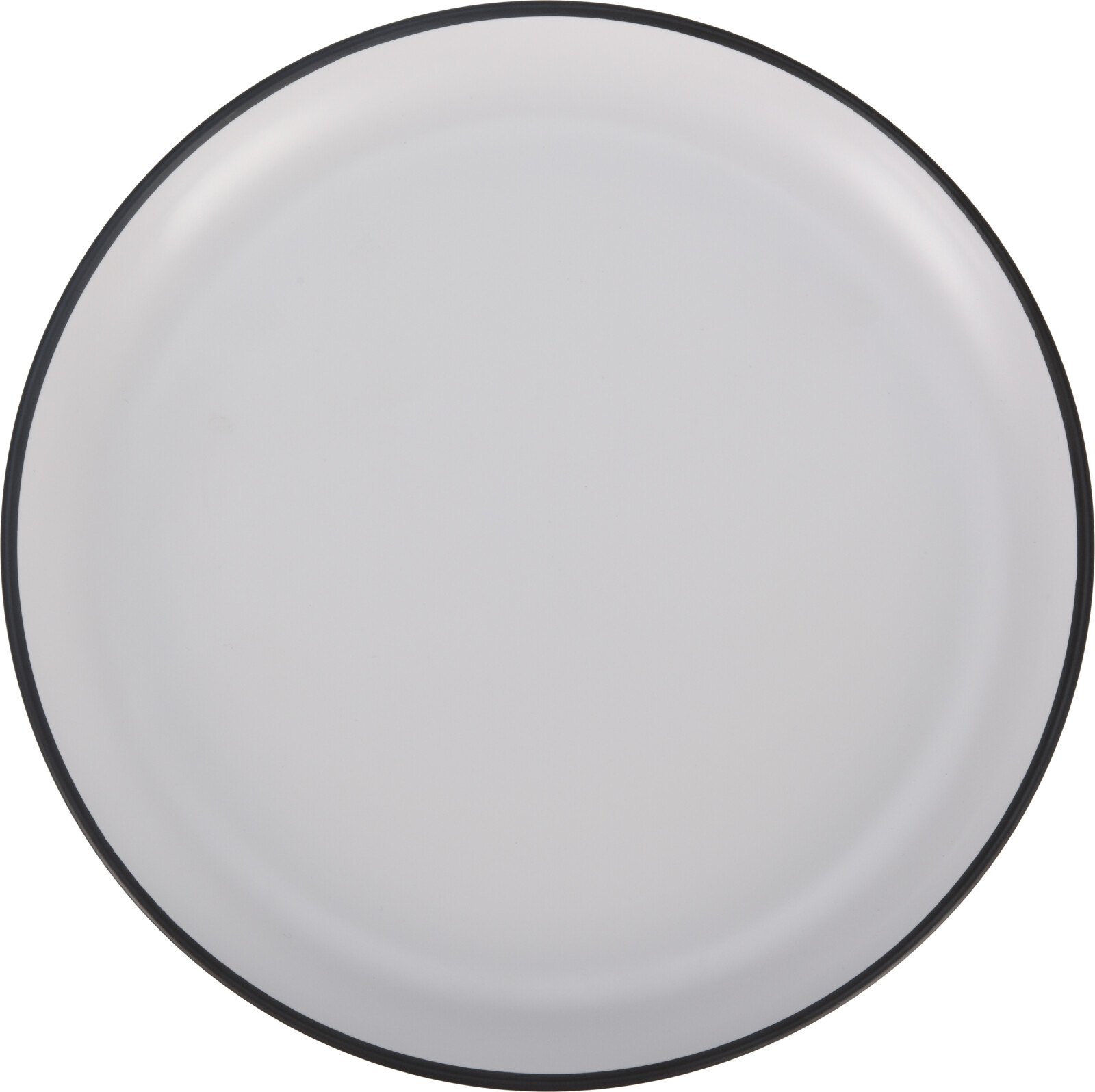 Melamine servies W/B bord 21cm