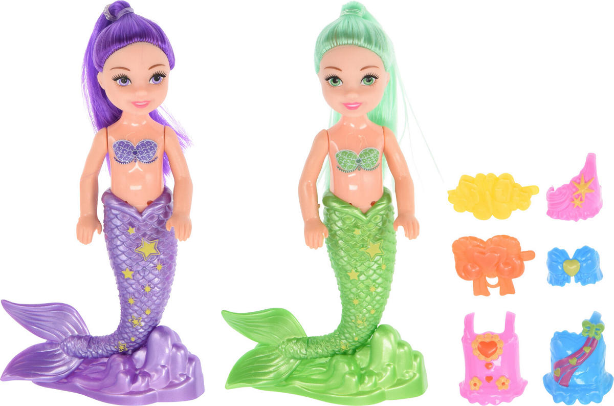 Zeemeermin speelset 8-delig