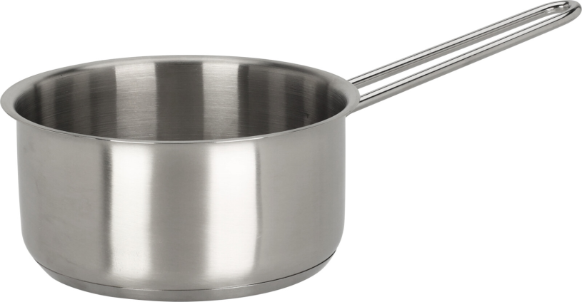 EH Pannenset RVS met glazen deksel set 7-delig