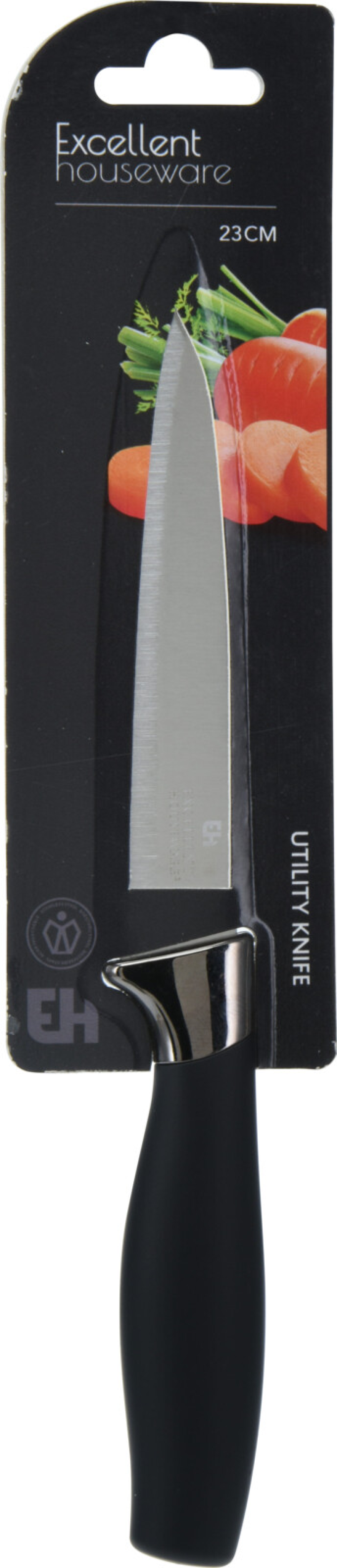 EH Black Grip keukenmes 23cm