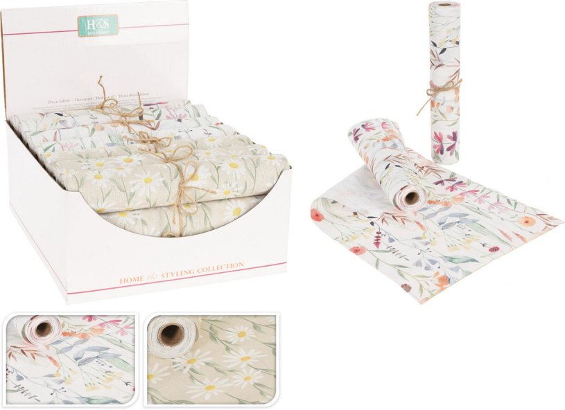 Tafelloper Pasen ecostof met print 28c300cm assorti