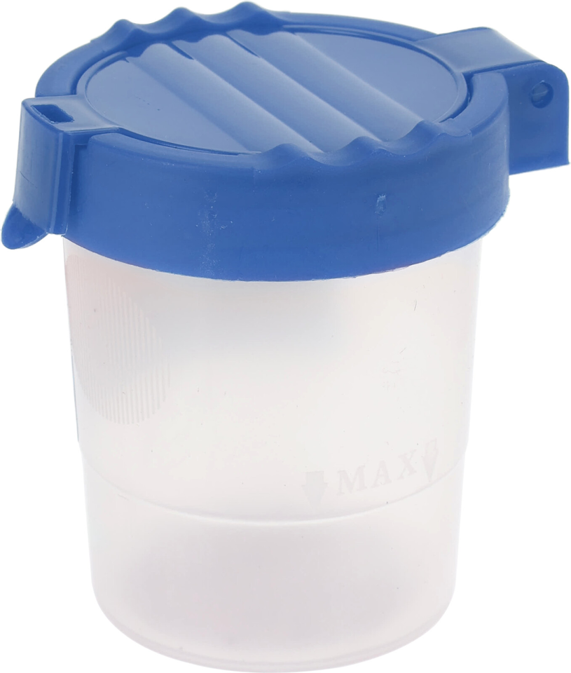 Penselennbeker 8x8x7cm 3 assort