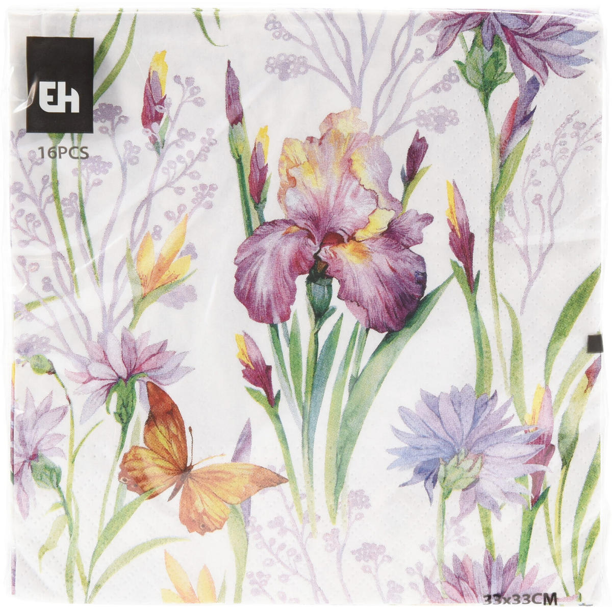 Servetten 33x33cm 16 stuks - Flower 4