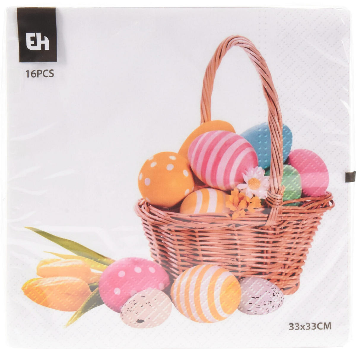 Servetten 33x33cm 16 stuks - Pasen