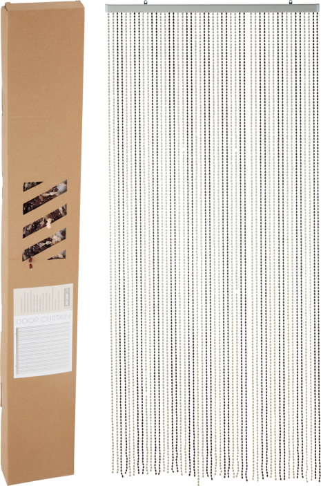Deur Gordijn Kralen 90x200cm assorti