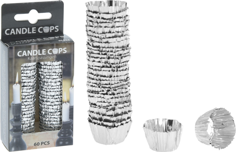 Kaarsenpassingen 60 stuks
