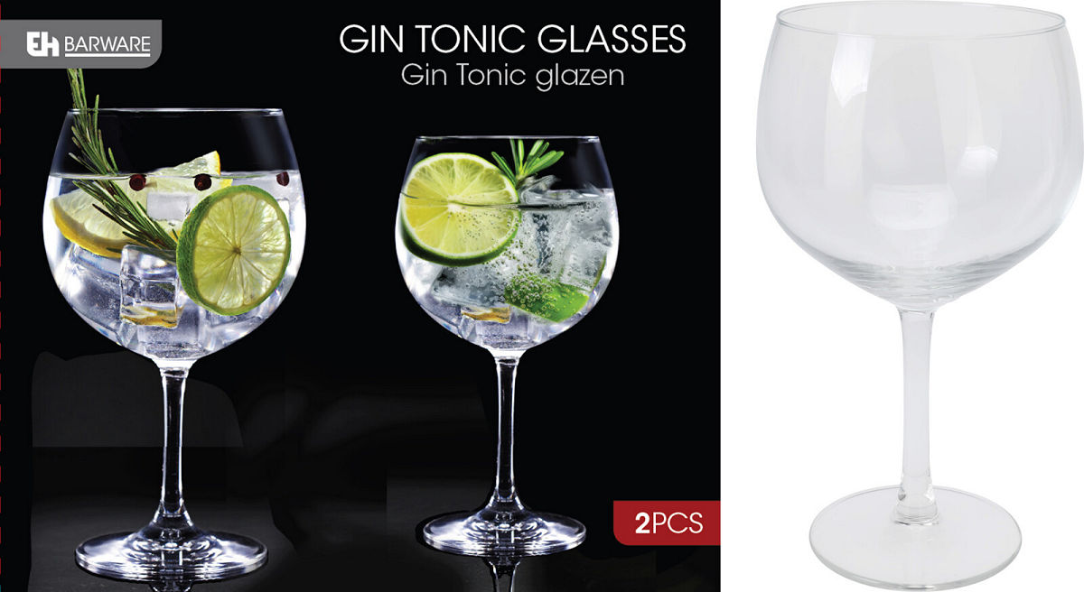 Gint Tonic Glas 650ml set 2 stuk