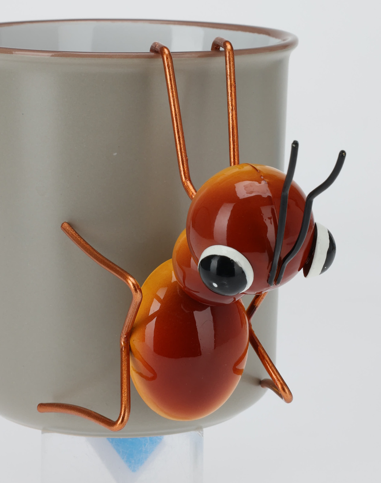 Bloempothanger Insect metaal 130x90x85mm assorti