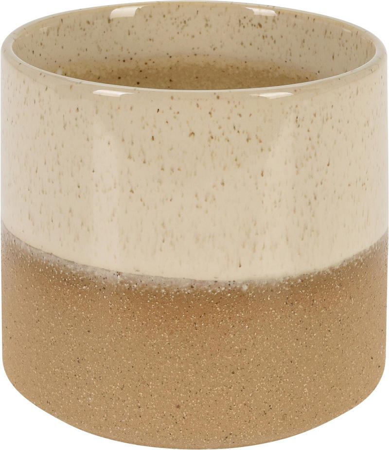 Bloempot Durotone Finish aardewerk 11x10cm - assorti kleur