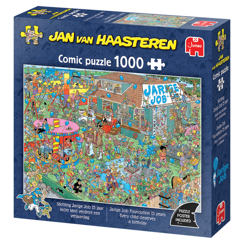 Puzzel 1000 st. JvH Stichting Jarige Job