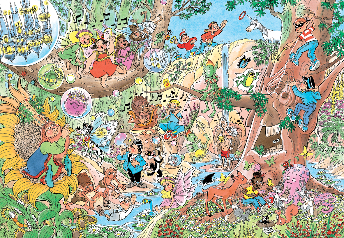 JvH Junior 360 stukjes -Efteling Droomvlucht