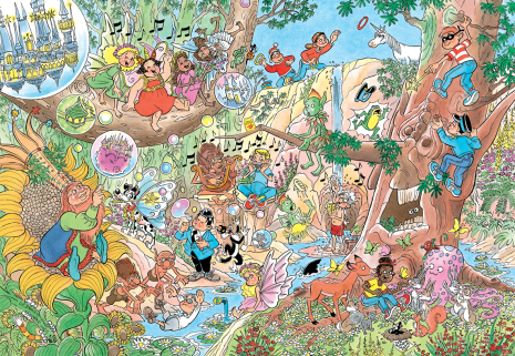 JvH Junior 360 stukjes -Efteling Droomvlucht