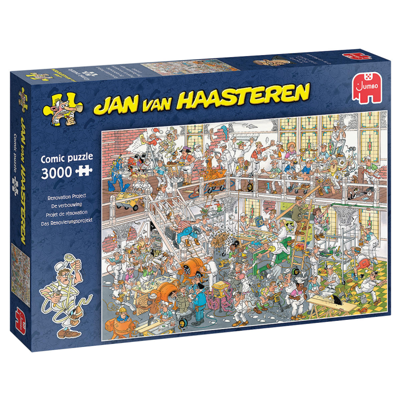 Puzzel 3000 st. JvH De Verbouwing
