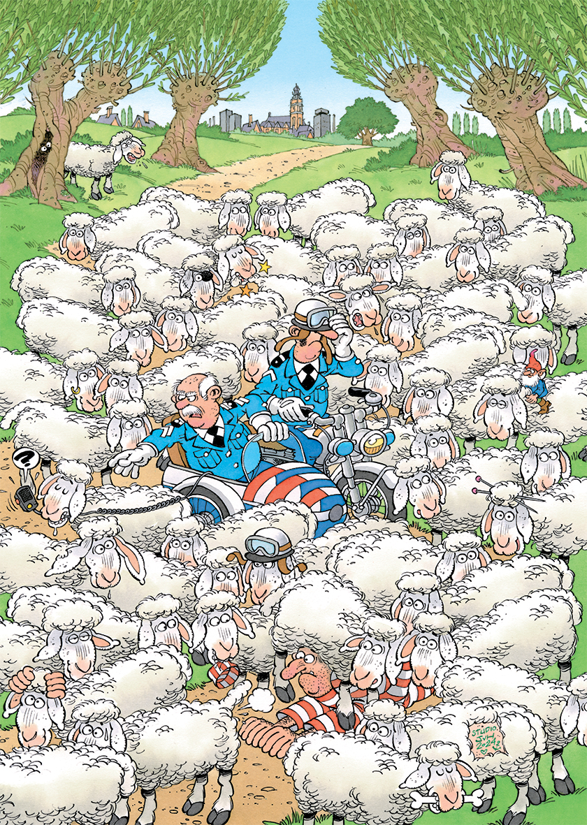 Puzzel 500 st. JvH Expert 7 Lam Gelegd