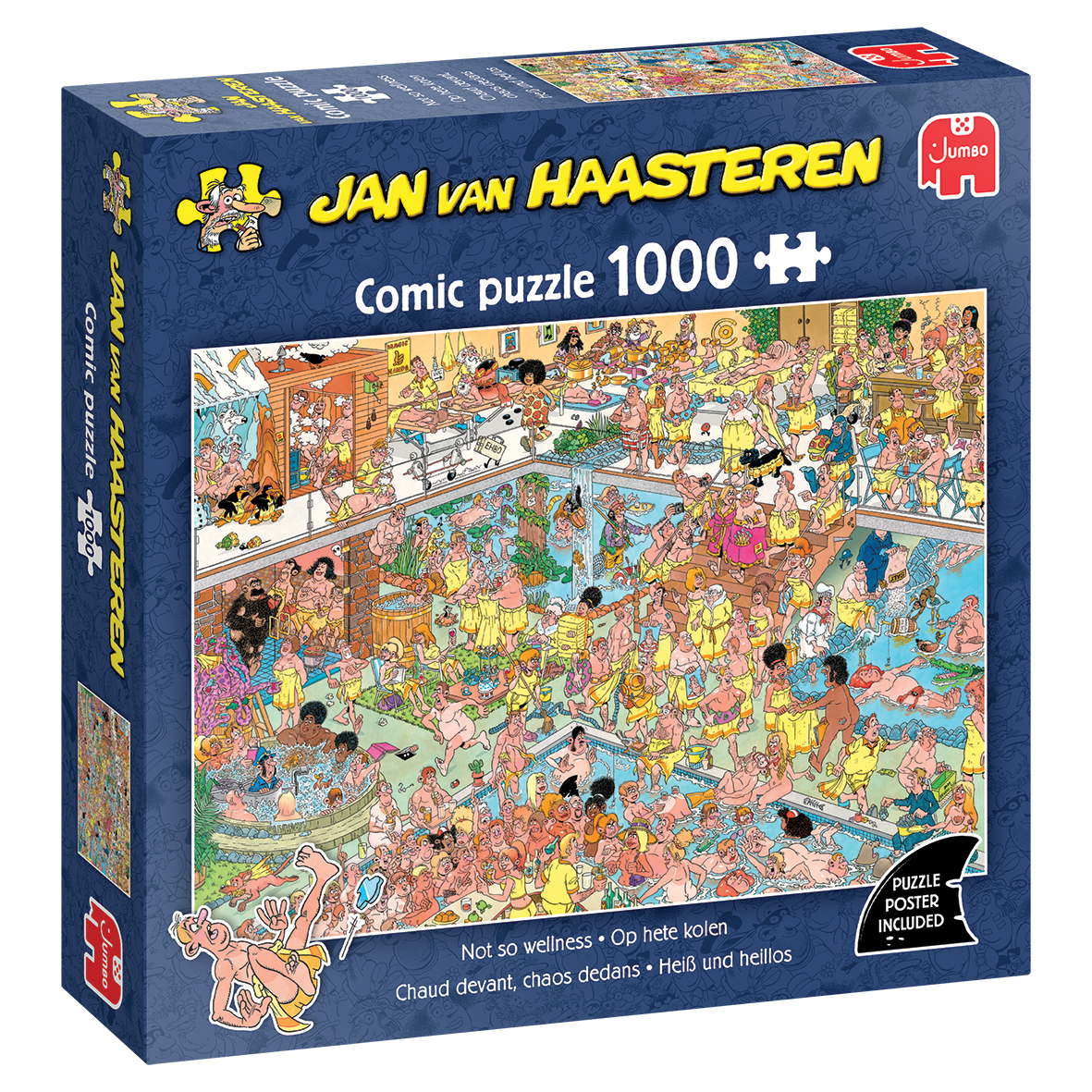 Puzzel 1000 st. JvH Op Hete Kolen