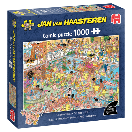 Puzzel 1000 st. JvH Op Hete Kolen