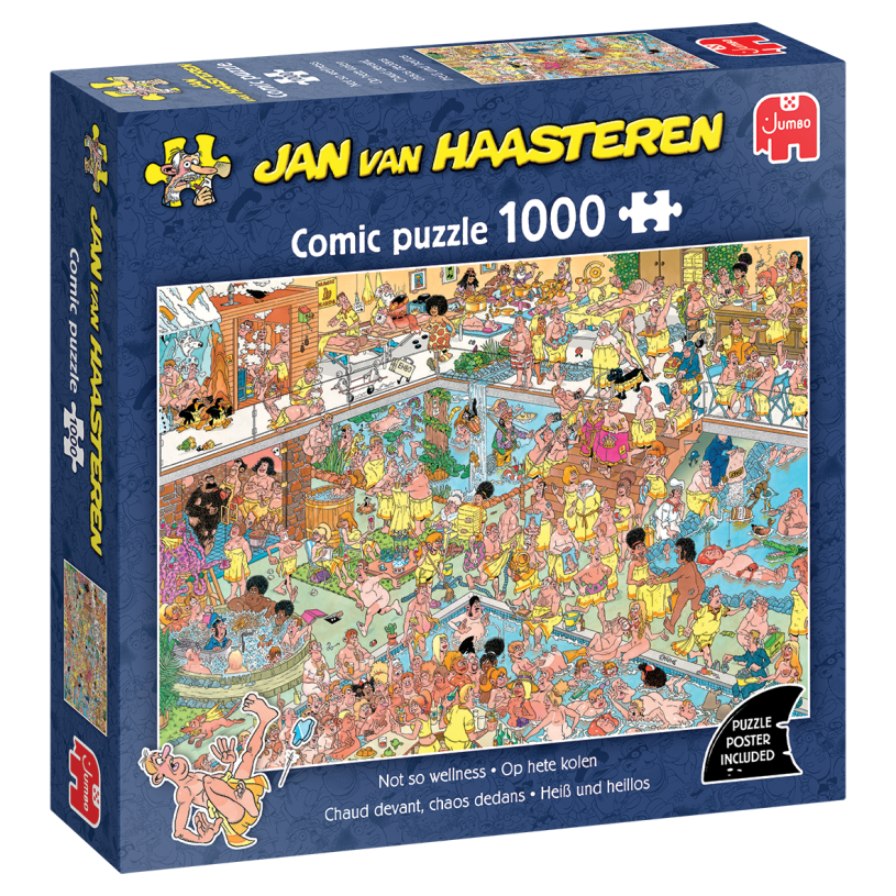 Puzzel 1000 st. JvH Op Hete Kolen