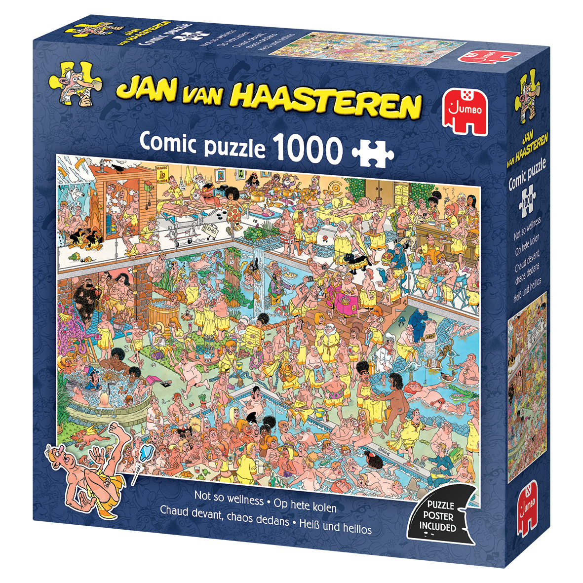 Puzzel 1000 st. JvH Op Hete Kolen