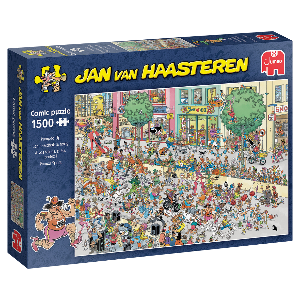 Puzzel 1500 stukjes JvH Een naaldhak te hoog
