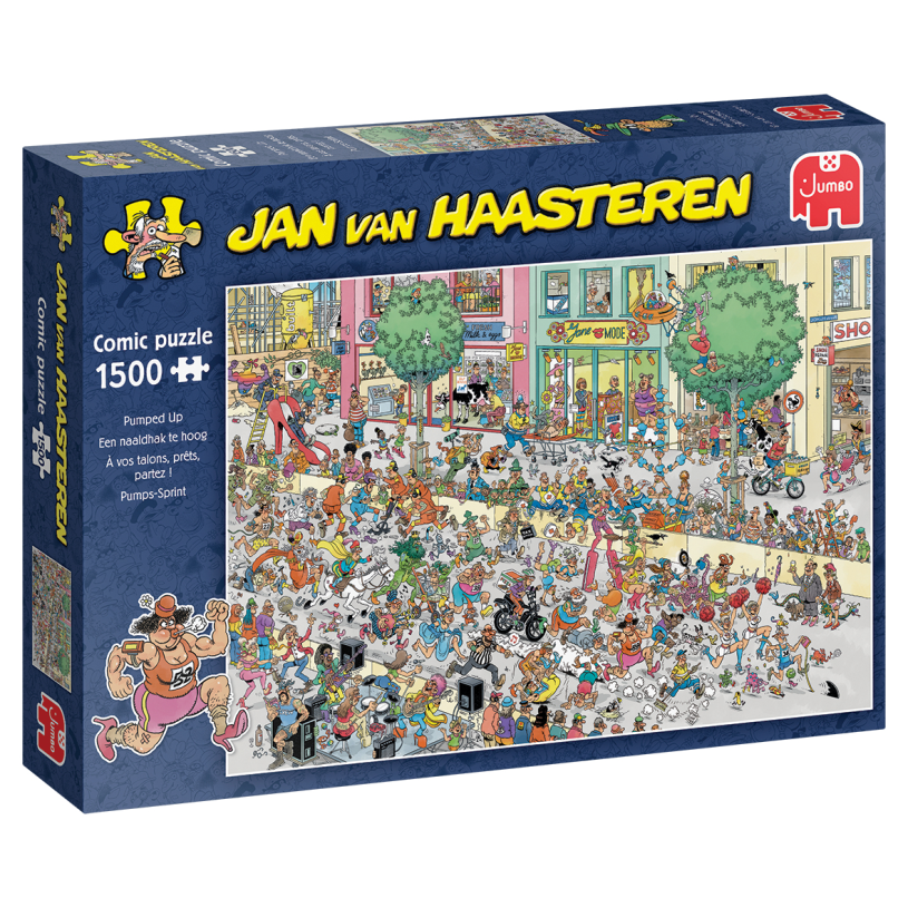 Puzzel 1500 stukjes JvH Een naaldhak te hoog