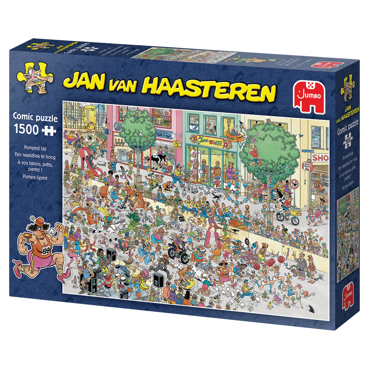 Puzzel 1500 stukjes JvH Een naaldhak te hoog