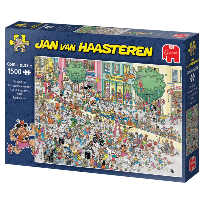 Puzzel 1500 stukjes JvH Een naaldhak te hoog