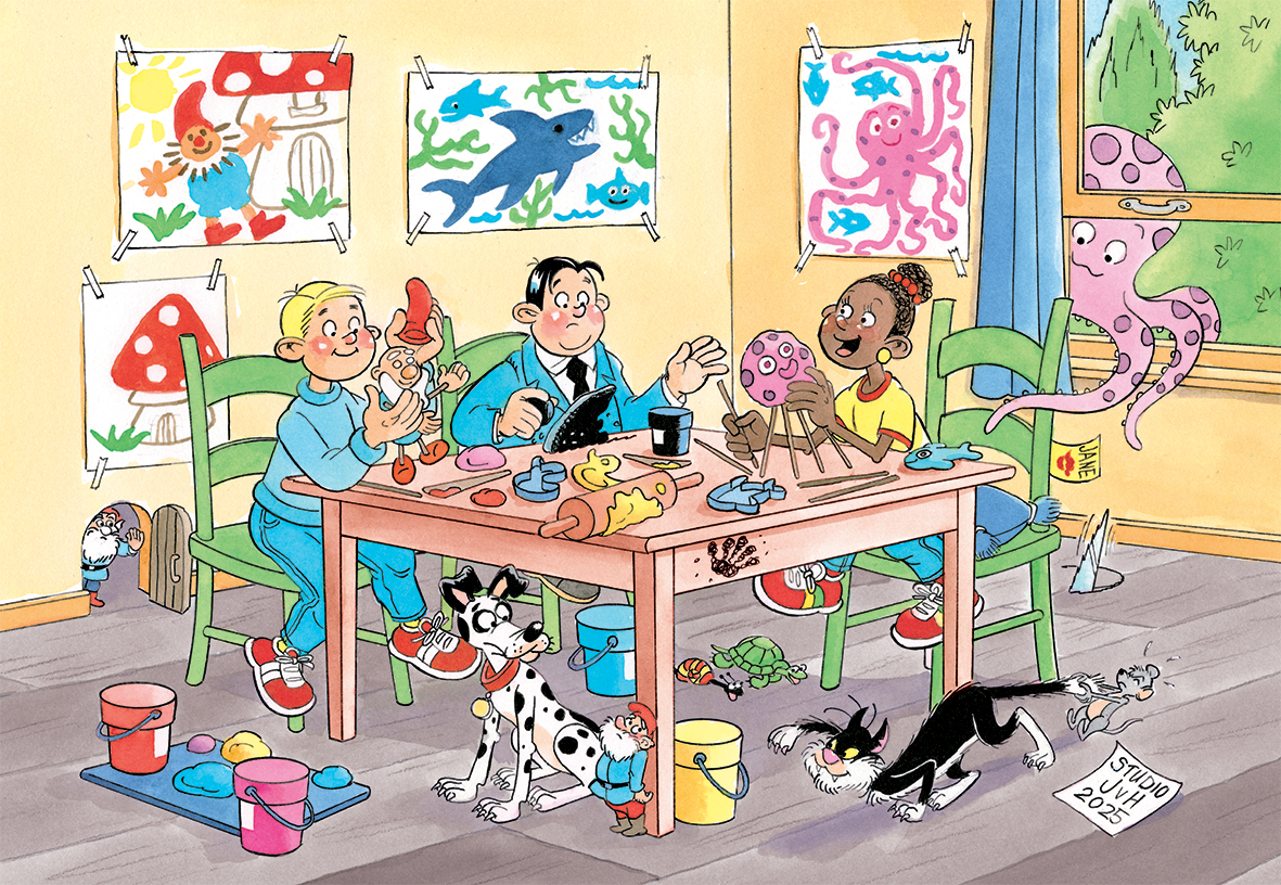 Puzzel 150 st. JvH Junior Creatief met klei