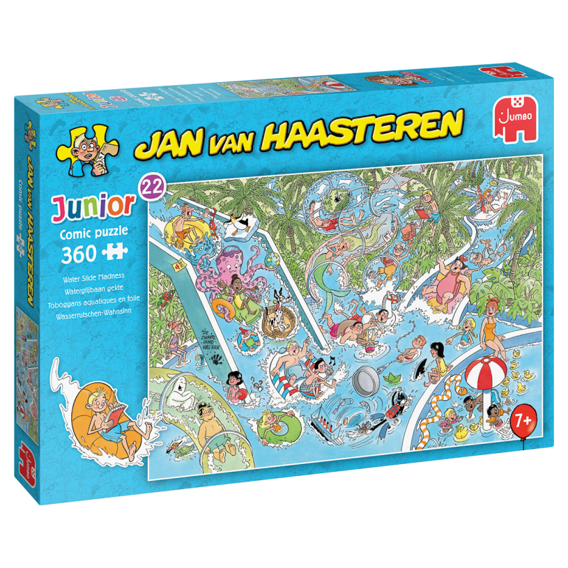 Puzzel 360 st. JvH Junior Waterglijbaan gekte