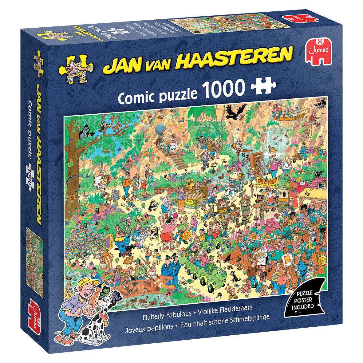Puzzel 1000 st. JvH Vrolijke Fladderaars