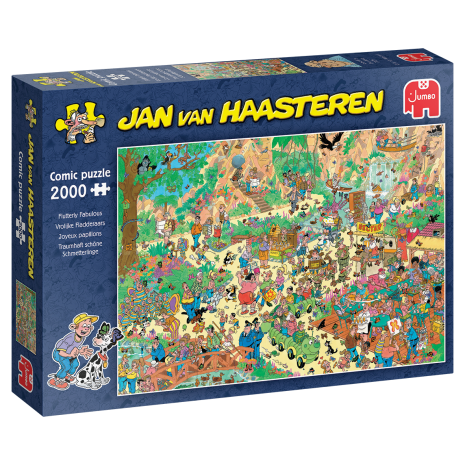 Puzzel 2000 st. JvH Vrolijke Fladderaars
