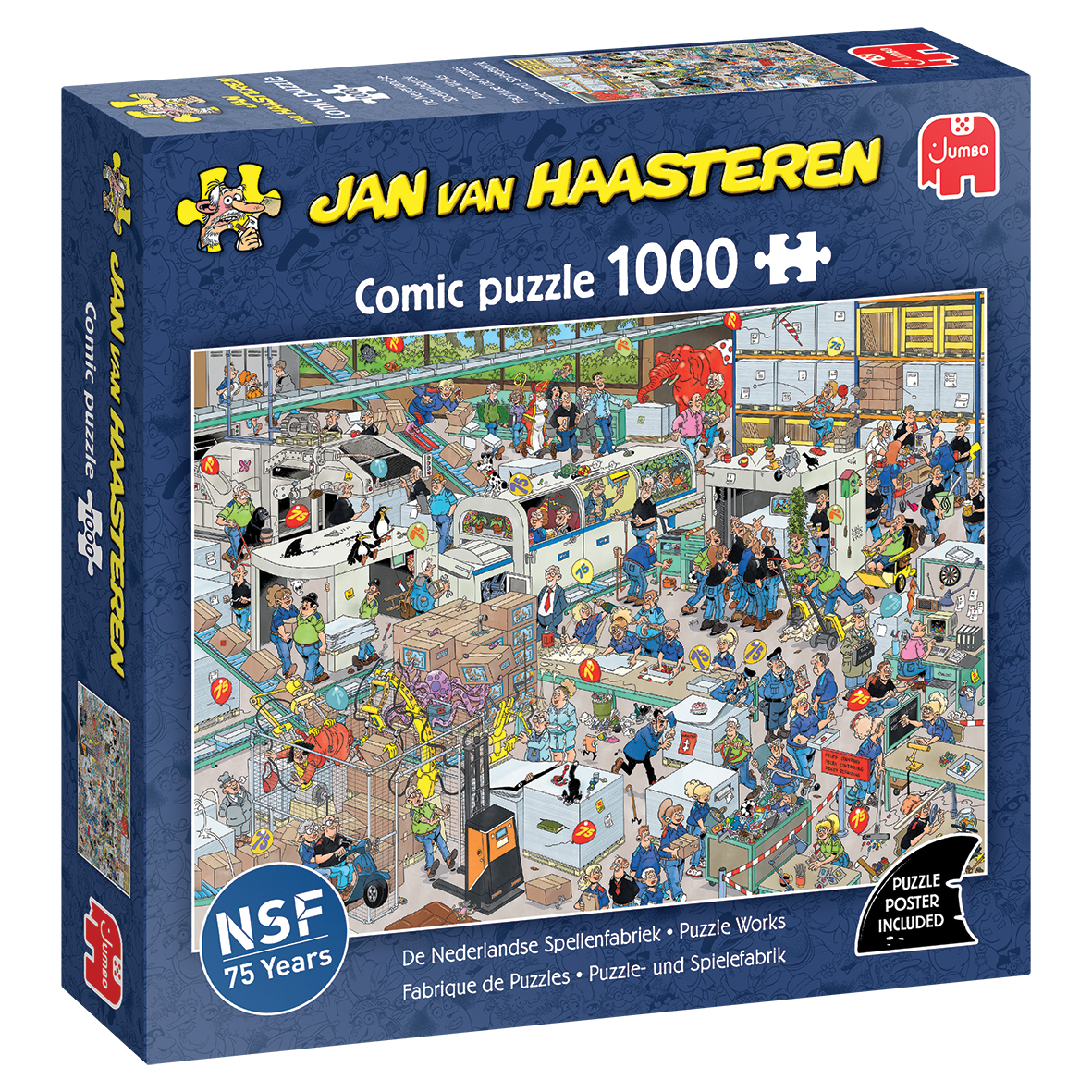 Puzzel 1000 st. JvH De Nederlandse Spellenfabriek