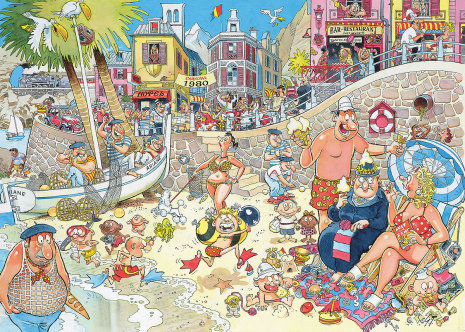 Puzzel 1000 st. Wasgij Destiny 8 - Hoogseizoen!