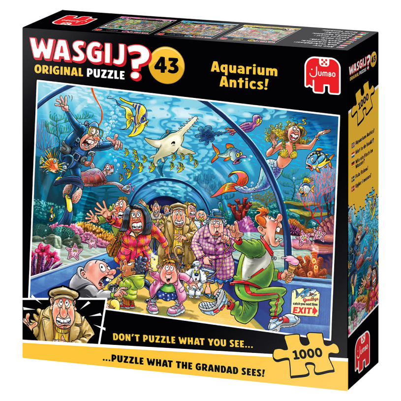 Puzzel 1000 st. Wasgij Original 43 - Niet In De Haak!