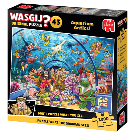 Puzzel 1000 st. Wasgij Original 43 - Niet In De Haak!