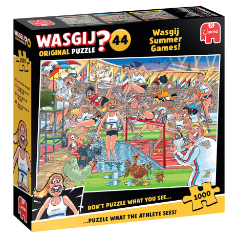 Puzzel 1000 st. Wasgij Original 44 - Zomerspelen!