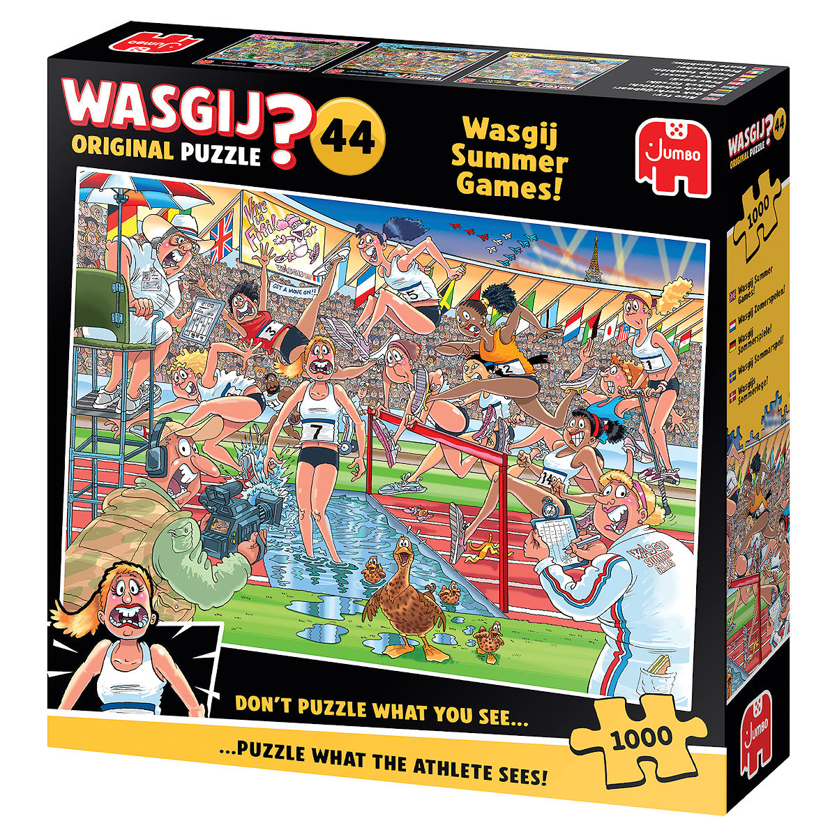 Puzzel 1000 st. Wasgij Original 44 - Zomerspelen!