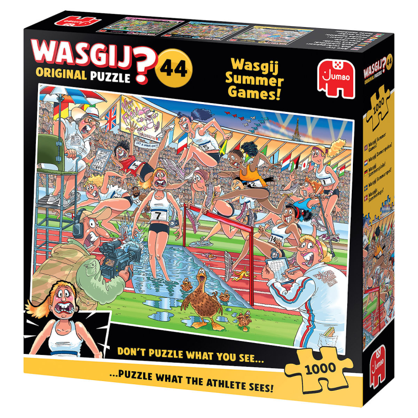 Puzzel 1000 st. Wasgij Original 44 - Zomerspelen!