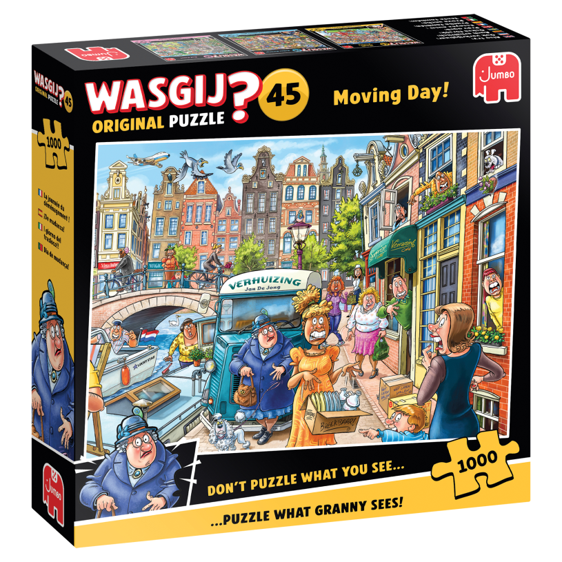 Puzzel 1000 st. JvH - Wasgij Original 45 - Verhuisdag!